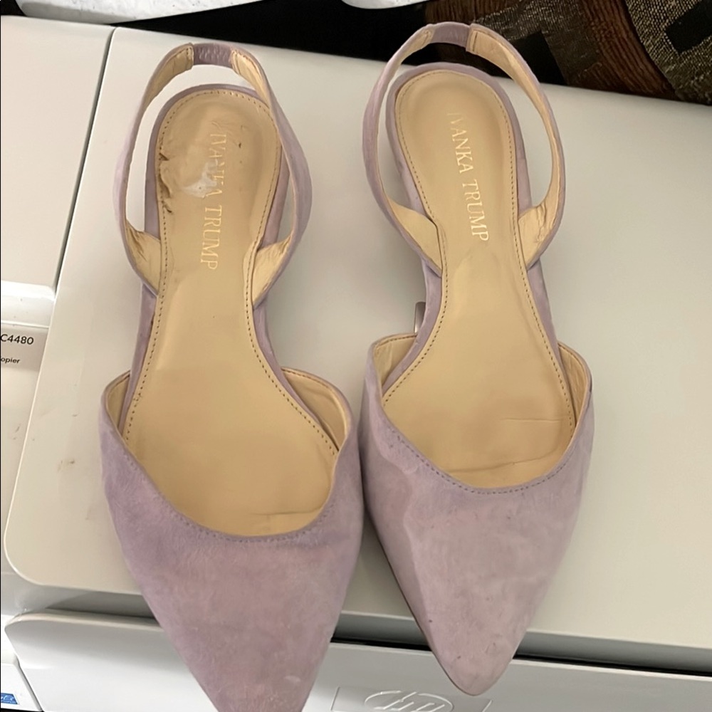 Ivanka Trump Women's Soft Purple Flats